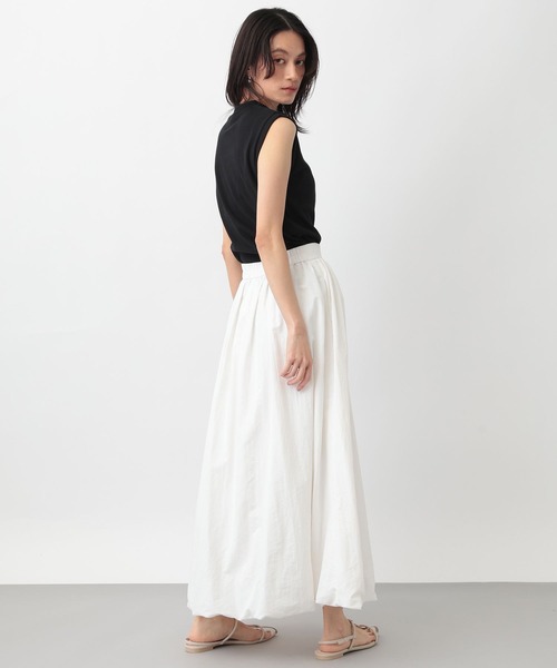 A part by（アパートバイ） ロングスカート FREE ブラック レディース