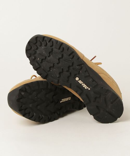 「HI-TEC」 ローカットスニーカー「Franklin Climbingコラボ」 23cm ベージュ レディース_画像3