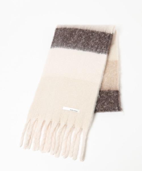 「mysty woman」 マフラー FREE ブラウン系その他 レディース_画像6