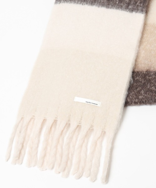 「mysty woman」 マフラー FREE ブラウン系その他 レディース_画像7