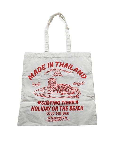 misto accessories トートバッグ 「COCO SUI」TOTEBAG tuktuk/ tiger