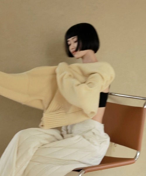 anuke（アンヌーク） ニット セーター Merinowool Turtle Knit