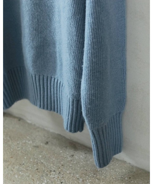 anuke アンヌーク Merinowool Turtle Knit 62520 ànuke online store（アンヌーク） / Slit Turtle KnitSlit Turtle