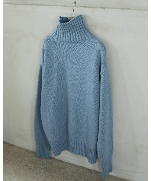 anuke アンヌーク Merinowool Turtle Knit 62520 ànuke online store（アンヌーク） / Slit Turtle KnitSlit Turtle