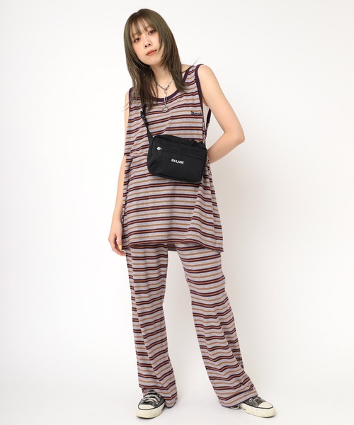 「RNA」 ノースリーブワンピース MEDIUM 杢グレー レディース_画像4