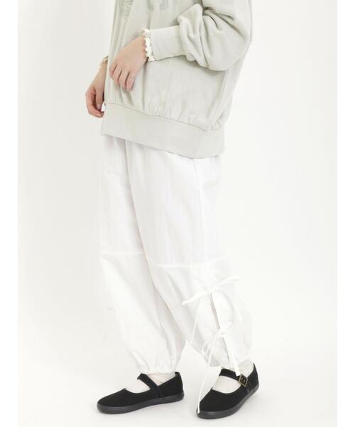 「Samansa Mos2」 イージーパンツ F カーキ レディース_画像3