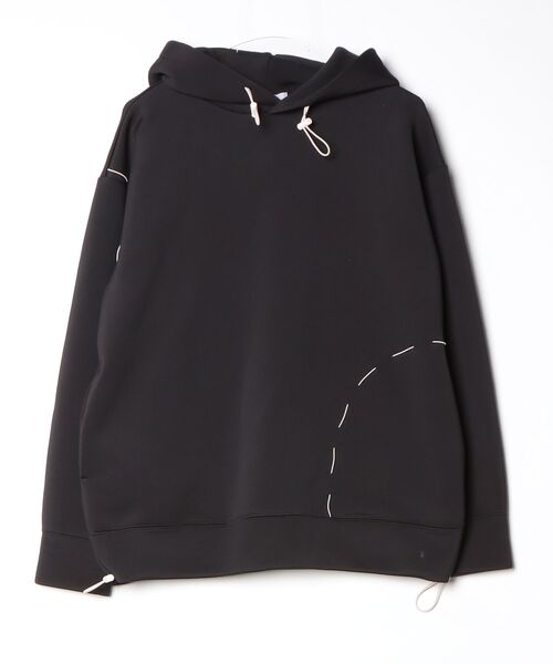 美品　アンスリード un3D. プルオーバーパーカー UN3D.（アンスリード） プルオーバーパーカー FREE ブラック