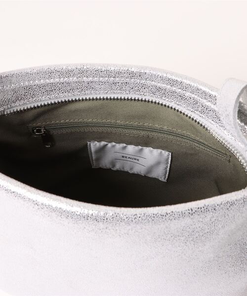「Beau're」 ショルダーバッグ FREE シルバー レディース_画像2