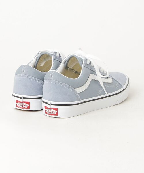 「VANS」 ローカットスニーカー 24cm ブルー レディース_画像2