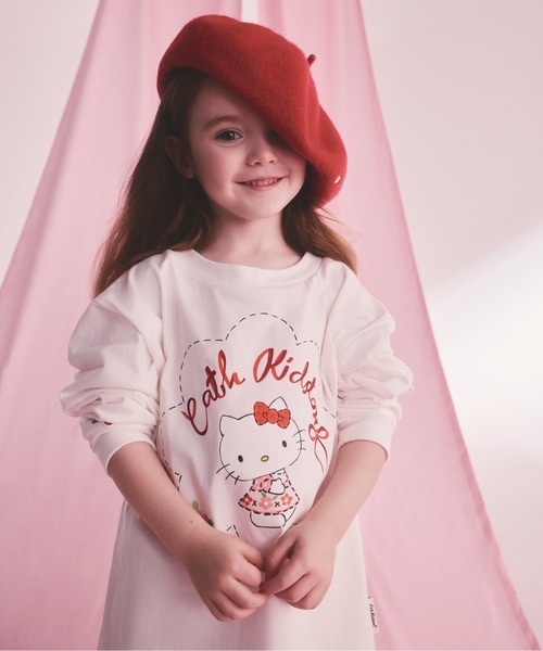 Cath Kidston（キャス・キッドソン） tシャツ × Hello Kitty キッズ