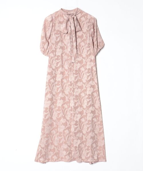 「J by blue」 半袖ワンピース LARGE モカ レディースの画像
