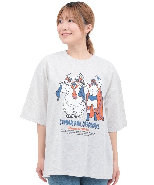 チチカカ（TITICACA） tシャツ オルロのカーニバルプリントTシャツ