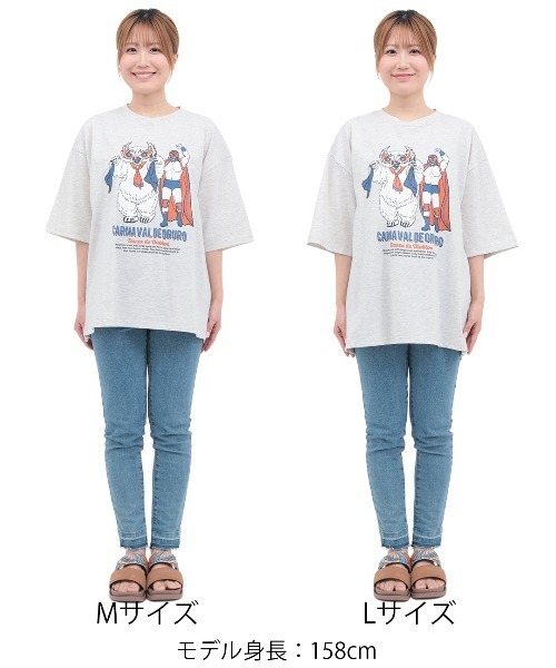 チチカカ（TITICACA） tシャツ オルロのカーニバルプリントTシャツ