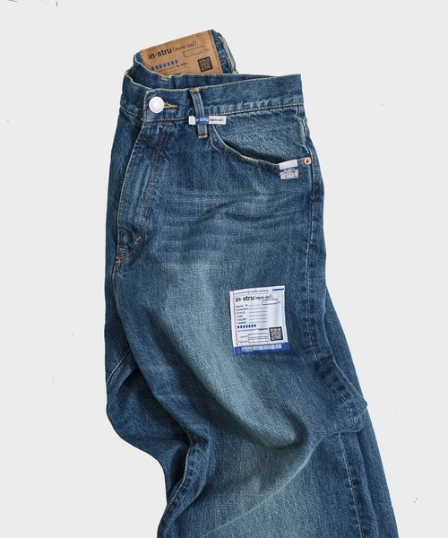 ワイドパンツ ジーンズ メンズの画像