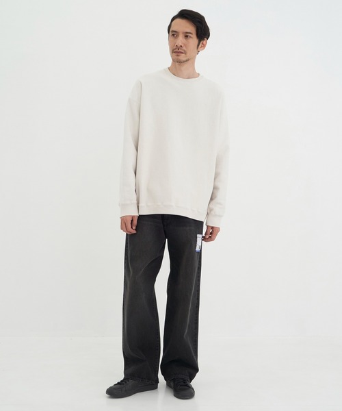 ワイドパンツ ジーンズ メンズの画像