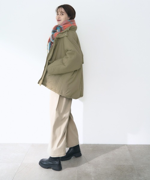 「studio CLIP」 コーデュロイパンツ LARGE ナチュラル レディース_画像4