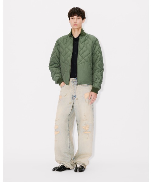 KENZO（ケンゾー） コート ジャケット 'KENZO Weave' キルティング