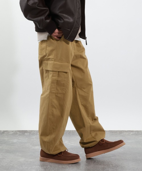 BAYFLOW（ベイフロー） カーゴパンツ バレルカーゴパンツ メンズ