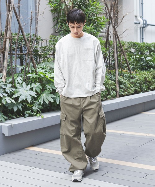 BAYFLOW（ベイフロー） カーゴパンツ バレルカーゴパンツ メンズ