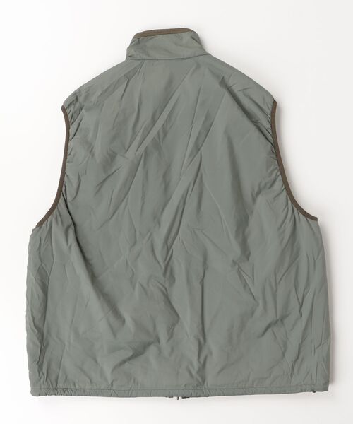 「BEAMS」 ベスト L セージグリーン メンズ_画像2