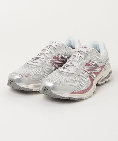 「New Balance」 ローカットスニーカー 24.5cm シルバー系その他3 レディース_画像4