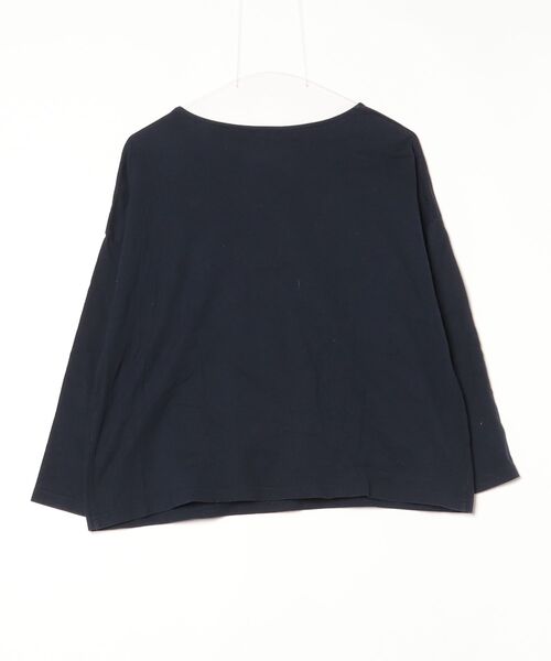 「marble sud」 長袖カットソー - ネイビー レディース_画像2