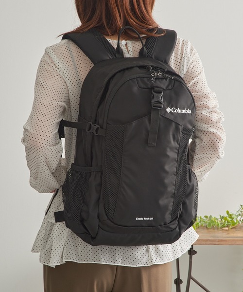 f.c.r.b FCRB デイバッグ リュック 20 L ブラック Columbia（コロンビア） デイバック リュック 「Columbia」キャッスル