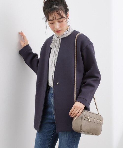 grove（グローブ） ショルダーバッグ バッグ スクエアZipポケチェーン