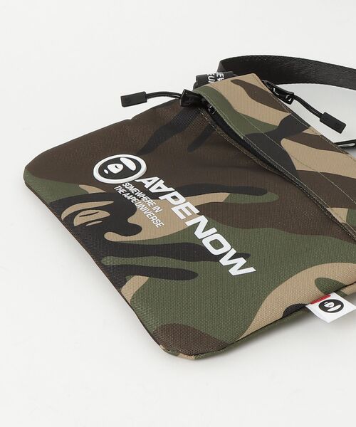 ショルダーバッグ AAPE NOW SACOCHE メンズ レディースの画像
