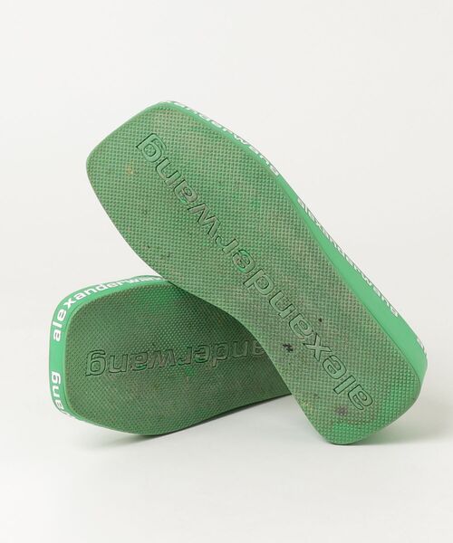 「alexanderwang」 ヒールサンダル 38 グリーン レディース_画像3