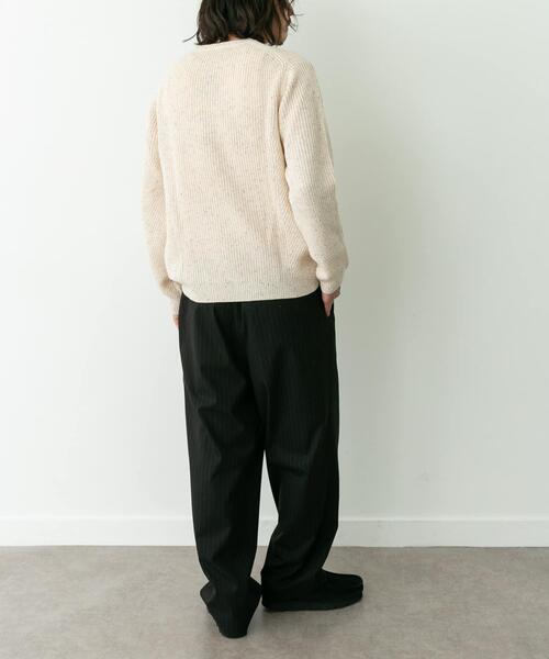 「URBAN RESEARCH Sonny Label」 長袖ニット LARGE グレー メンズ_画像7