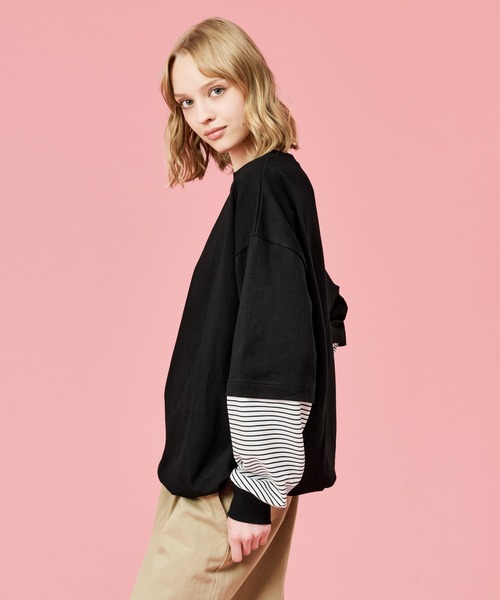 WETTEMPT tシャツ LAYERED LIKE BORDER L/S TEE / レイヤードライク