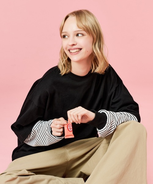 WETTEMPT tシャツ LAYERED LIKE BORDER L/S TEE / レイヤードライク