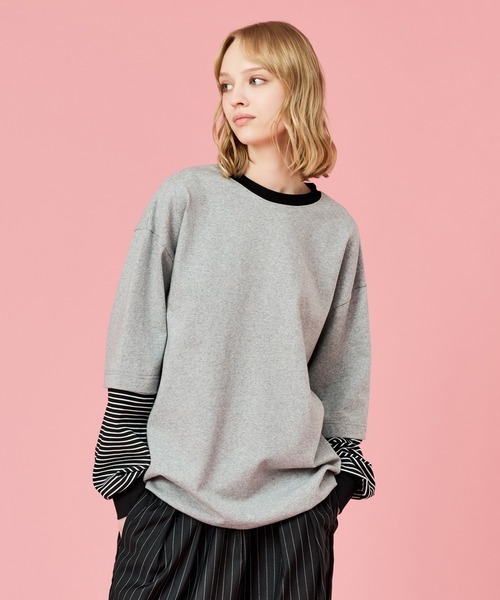 WETTEMPT tシャツ LAYERED LIKE BORDER L/S TEE / レイヤードライク