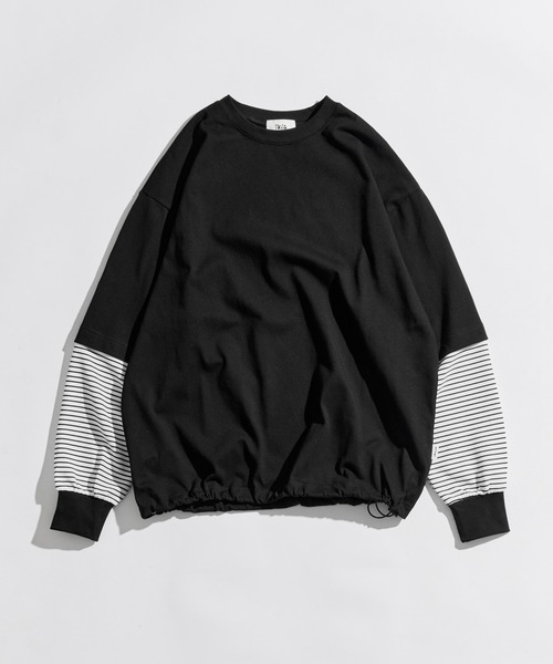 WETTEMPT tシャツ LAYERED LIKE BORDER L/S TEE / レイヤードライク