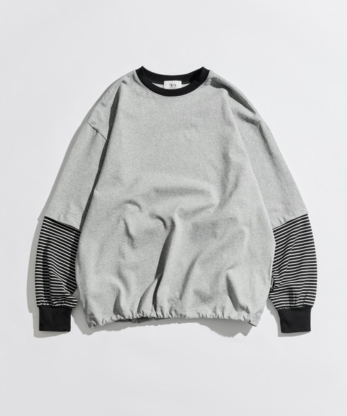 WETTEMPT tシャツ LAYERED LIKE BORDER L/S TEE / レイヤードライク