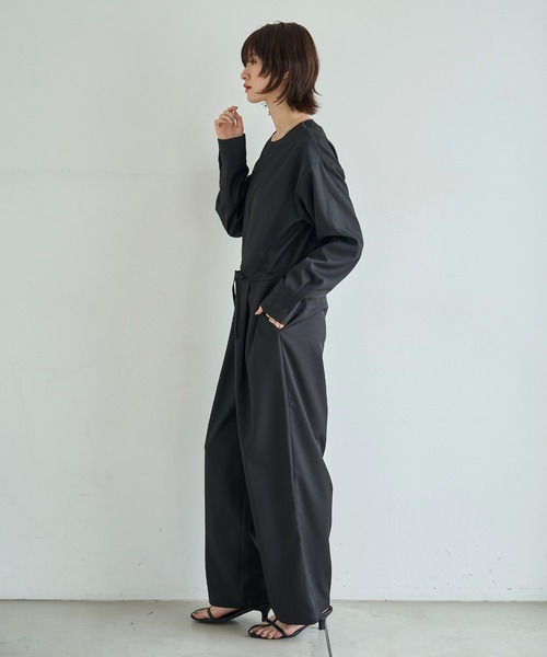 「meilmada」 オールインワン FREE ブラウン レディース_画像6