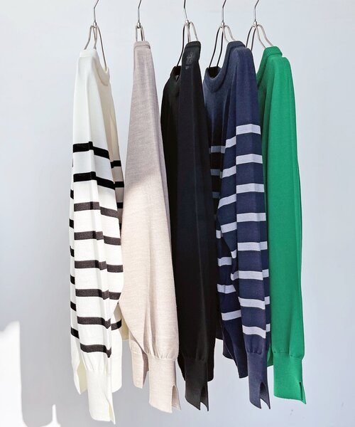 「Spick & Span」 長袖ニット FREE ホワイト レディース_画像2