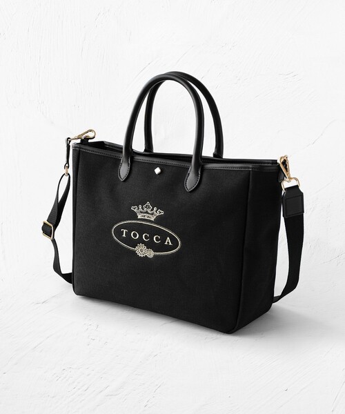 TOCCA（トッカ） 2WAYバッグ F ブラック レディース : ZOZOTOWN Yahoo