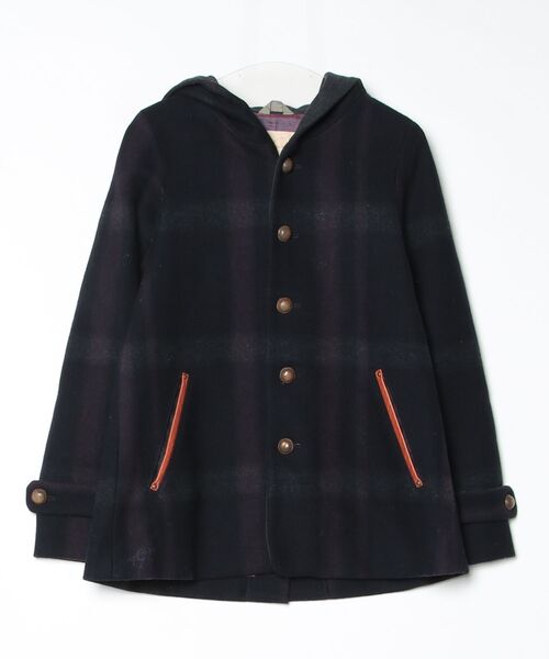 美品　パラスパレス　コットンガーゼジャケット　3　ネイビー Pal'las Palace（パラスパレス） ジャケット 3 ネイビー レディース