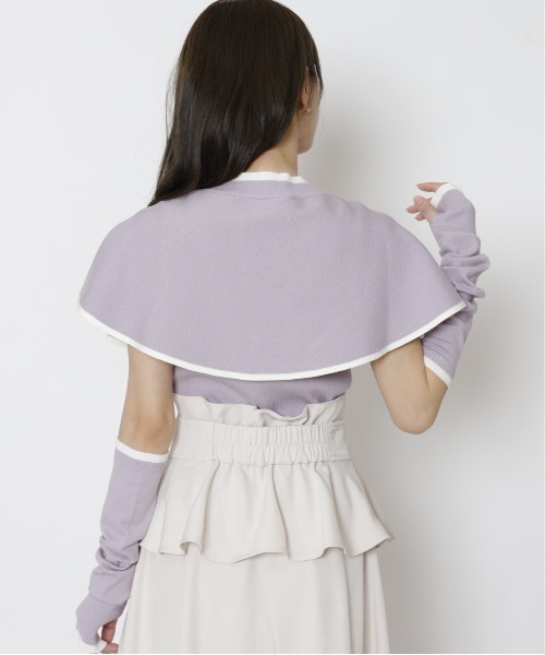 「WILLSELECTION」 ノースリーブニット MEDIUM ピンク レディース_画像3