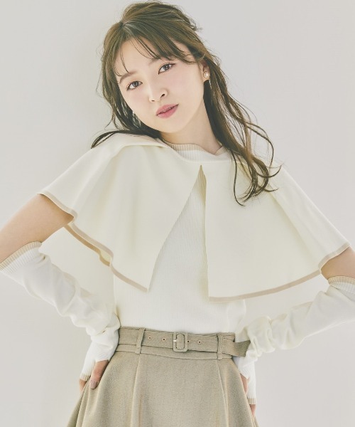 「WILLSELECTION」 ノースリーブニット MEDIUM ピンク レディース_画像7
