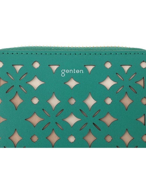 genten（ゲンテン） 財布 クアドリフォリオ ミニ財布 レディース