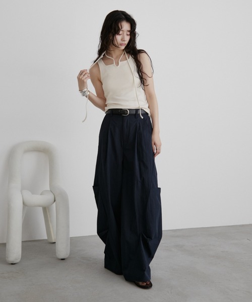 Aunt Marie's（アントマリーズ） タンクトップ ノースリーブ カップ
