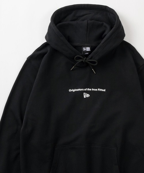 「NEW ERA」 プルオーバーパーカー M ブラック メンズ_画像2