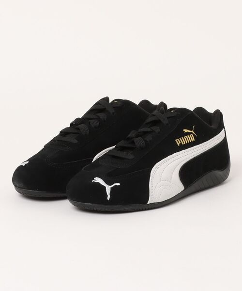 「PUMA」 ローカットスニーカー 23.5cm ブラック メンズの画像