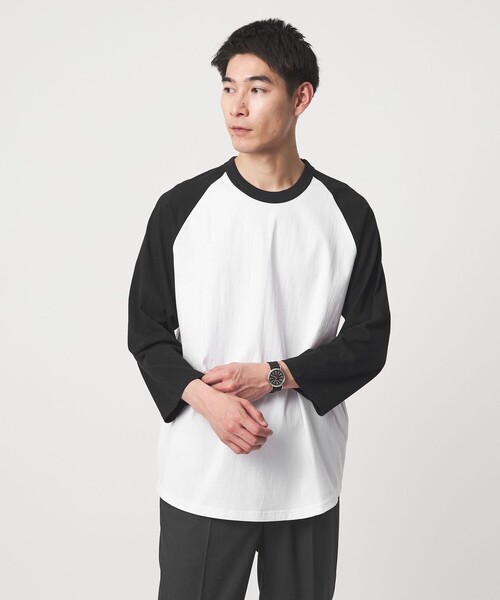 GOAT（ゴート） tシャツ 「WEB限定」「GOAT」ベースボール 8分袖 T