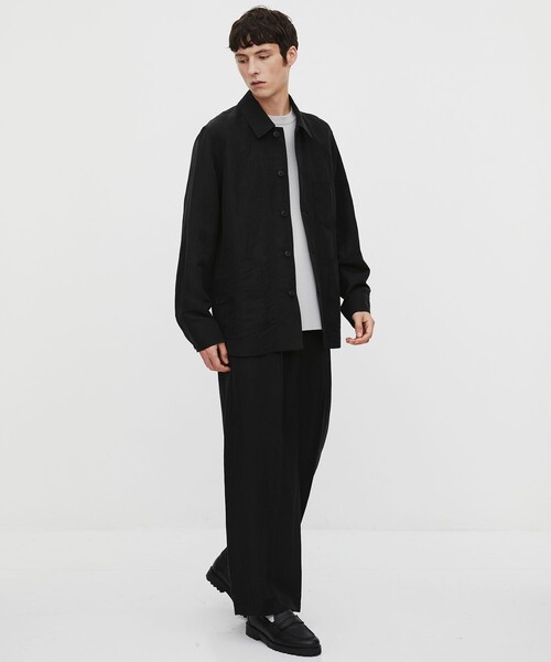 カバーオール 「数量限定残りわずか」VINTAGE SILK LINEN カバーオール メンズの画像