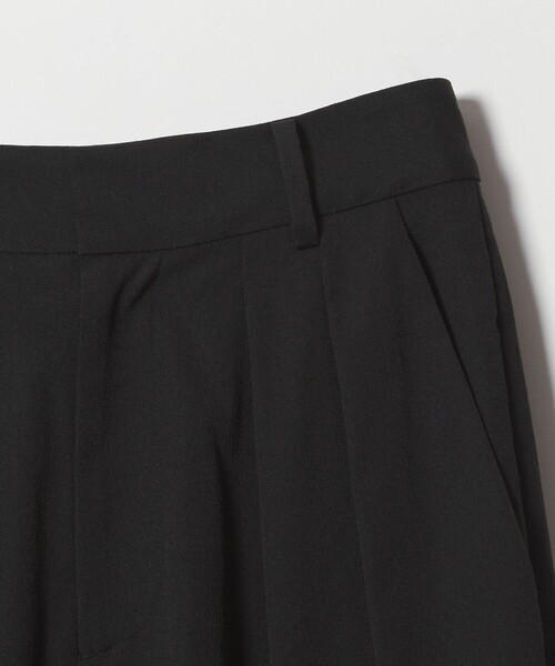 ワイドパンツ スラックス パンツ 「WEB限定」「at ease」オルマイ スラックス ストレッチ UVカット レディースの画像