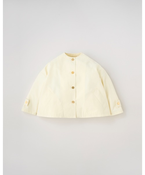 「Traditional Weatherwear」 ノーカラージャケット 32 ブラック レディース_10